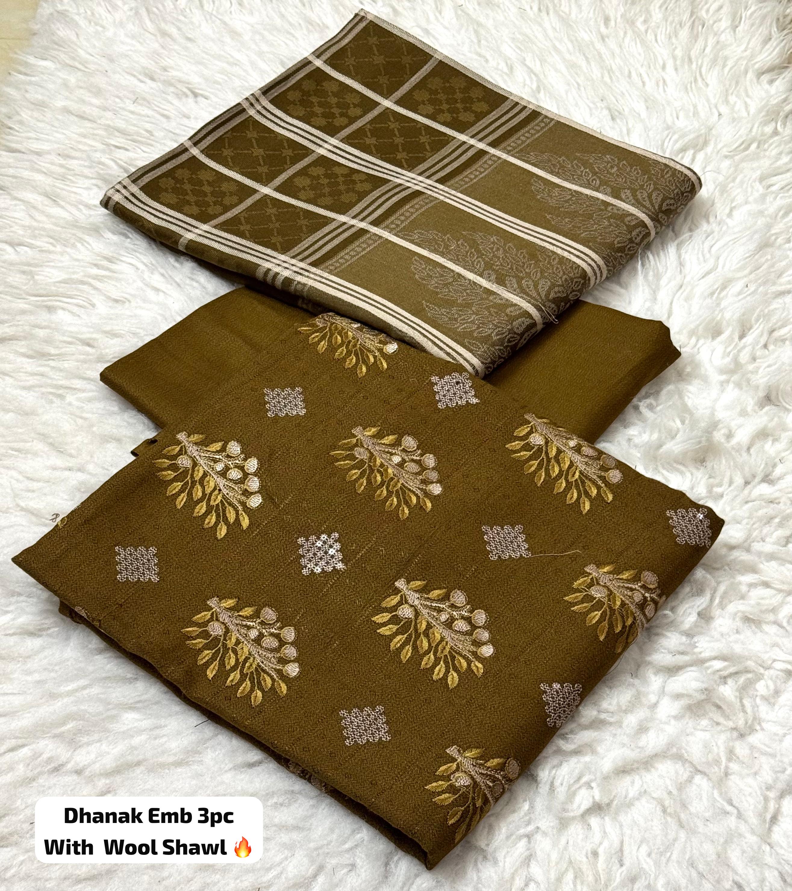 BAREEZE DHANAK EMBRIODERY Suit - 10