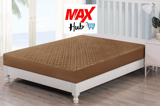 Bronze Quilted Waterproof Mattress Protector