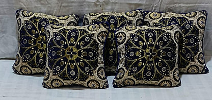 5 Pcs Velvet Cushion Covers Set