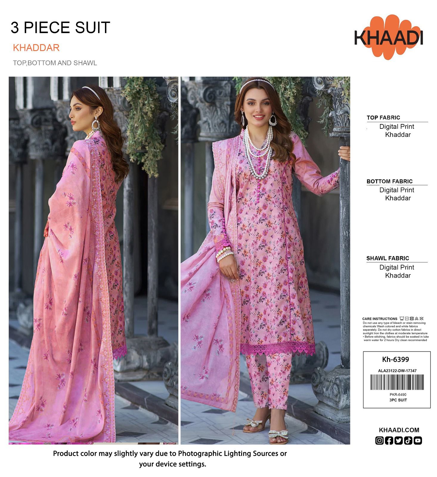 KHADDI Original khaddar 3pcs-7