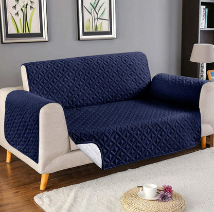 ULTRASONIC MICROFIBER SOFA COVER - 5 SEATER