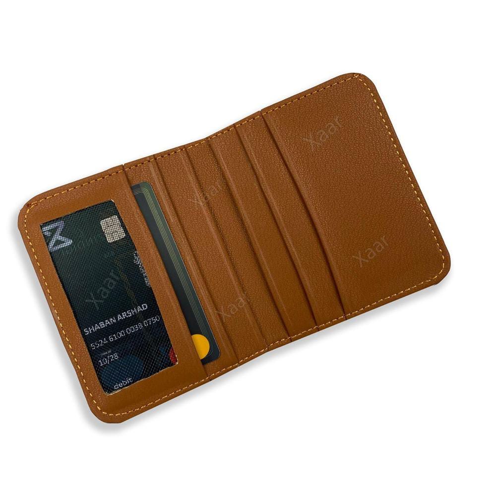 Leather Plain Men's Bi-Fold Wallet