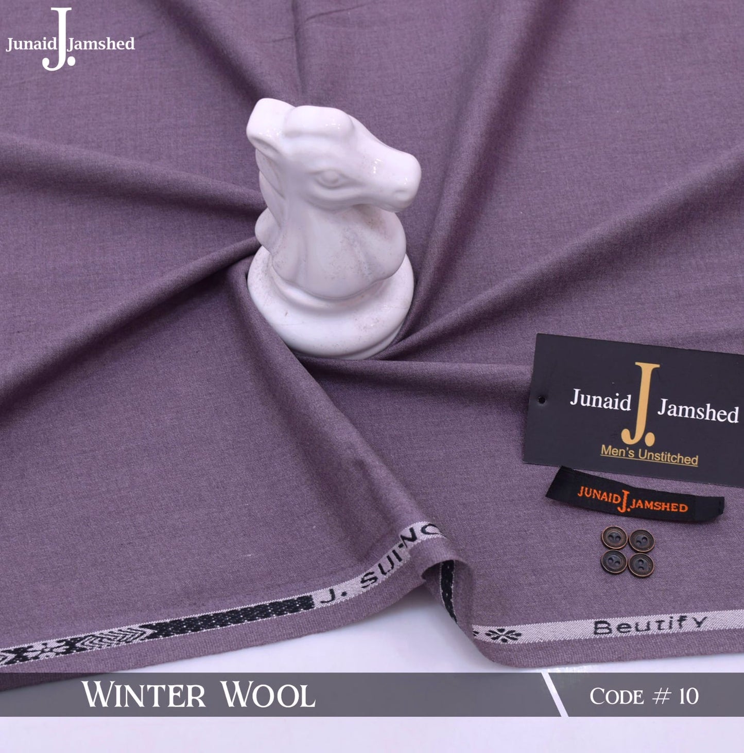 Luxury Men Suiting - J. Junaid Jamshed