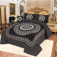 Ultra-Soft Velvet Jacquard 4-Pcs Luxury Bed Set – Premium Collection by My Max Hub