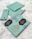 Bareeza 3pc Embroidery Dhanak - 1