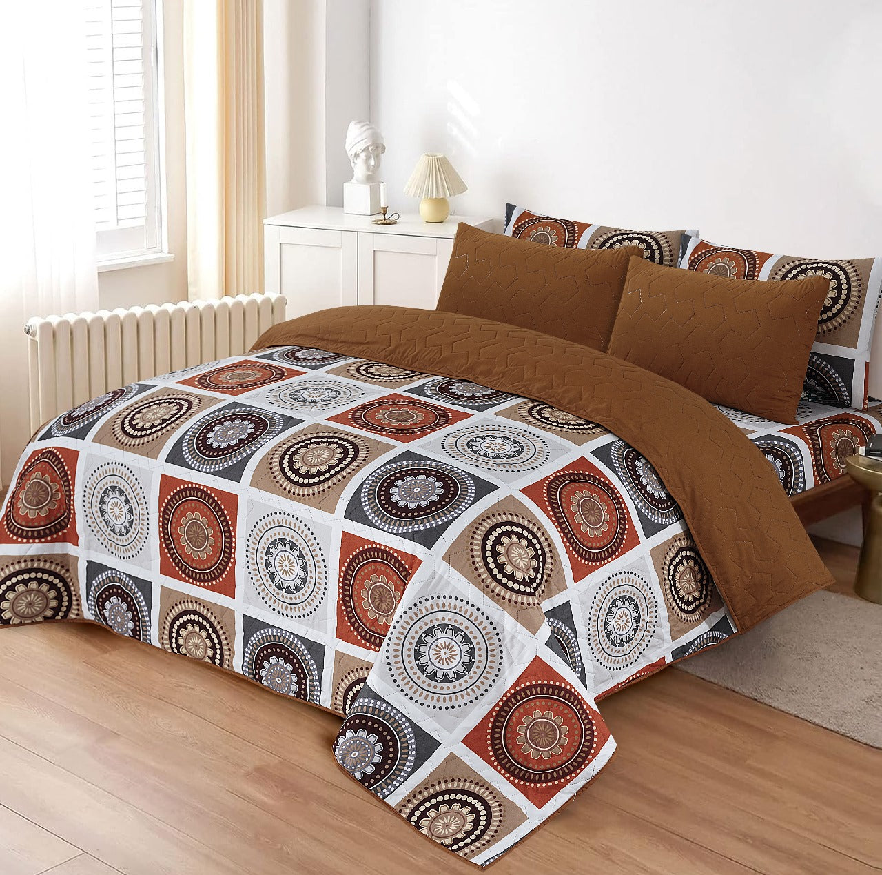 6 pcs comforter sets -4