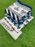 ZEEN LAWN 3P WITH ZARI & LAWN DUPPATA