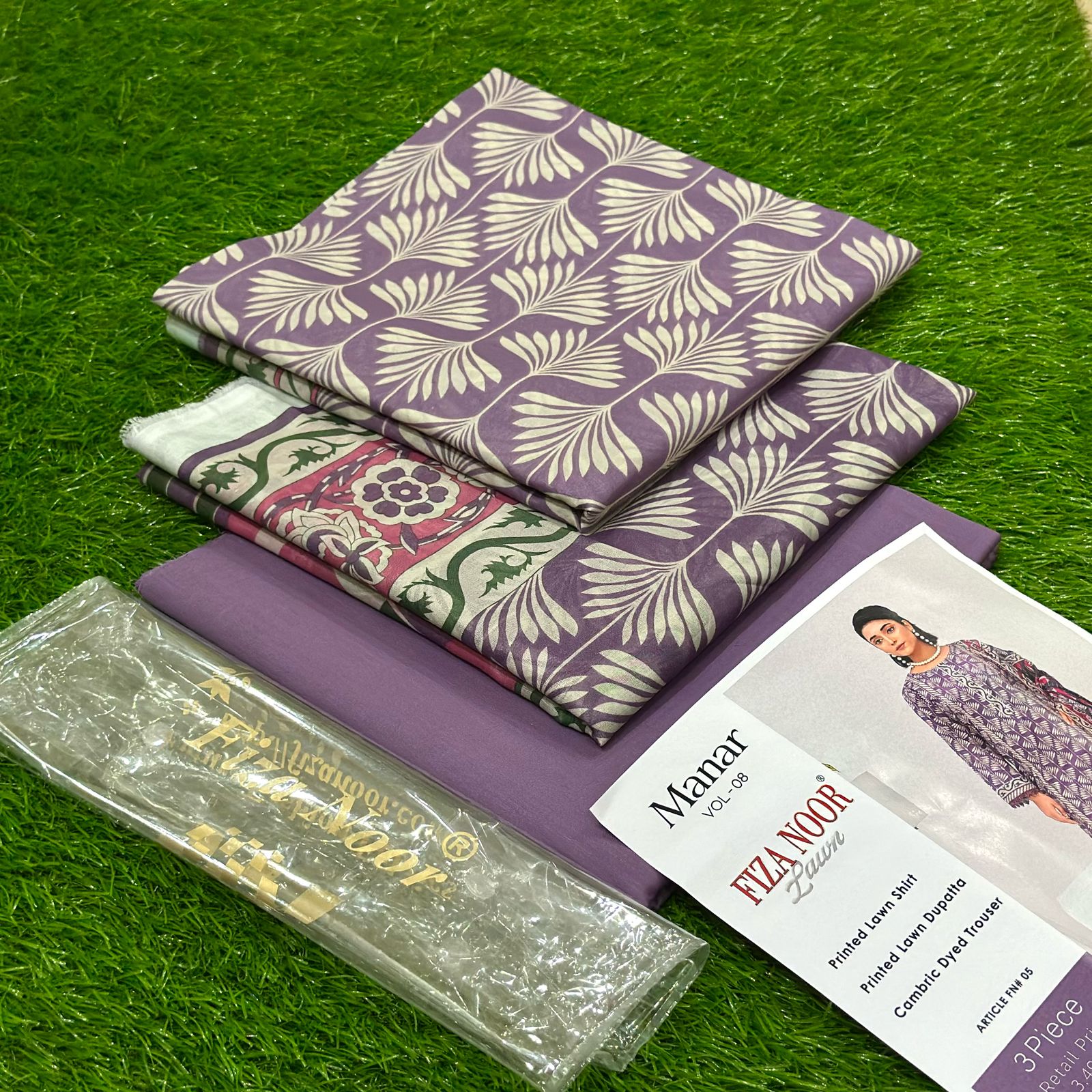 BRAND FIZA NOOR ORIGINAL LAWN SUIT