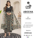 Original Waniya Gold Lawn 3 Peice