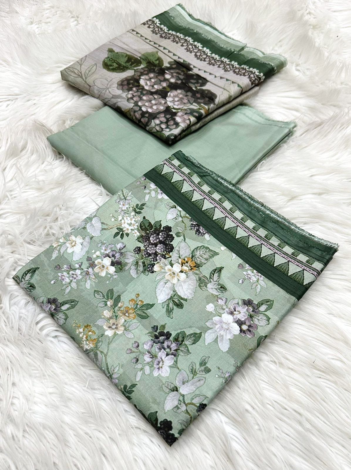 Bin Saeed Print Lawn Suit