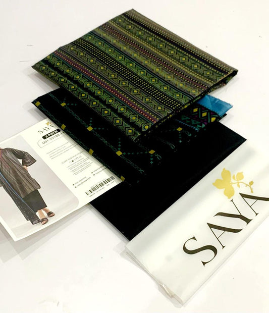 Saya Lawn 3 Pcs Suit -4