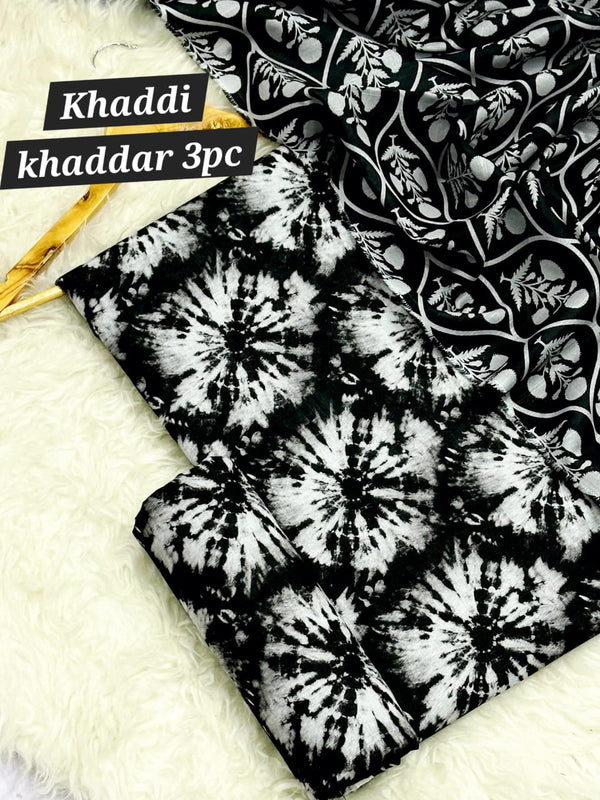 KHADDI Original khaddar 3pcs-10