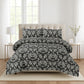 Charcoal Mist - Bedsheet - Mas Signature (Tulips)