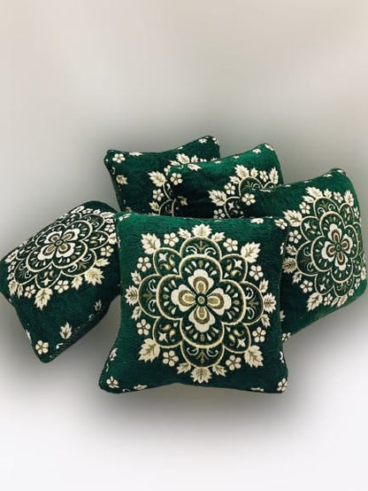 5 Pcs Velvet Cushion Covers Set