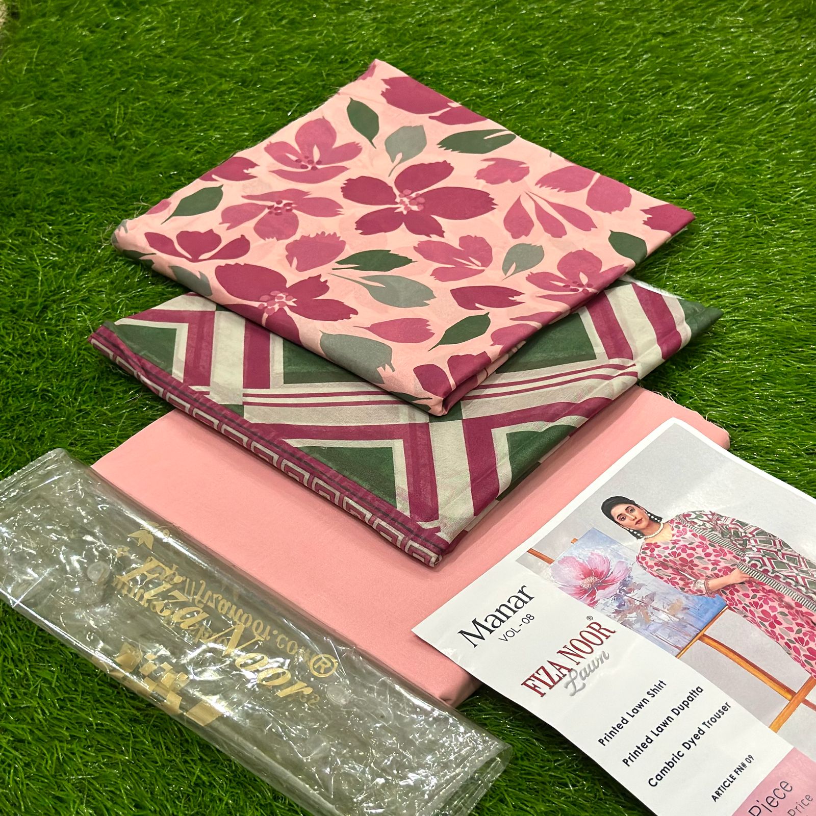 BRAND FIZA NOOR ORIGINAL LAWN SUIT