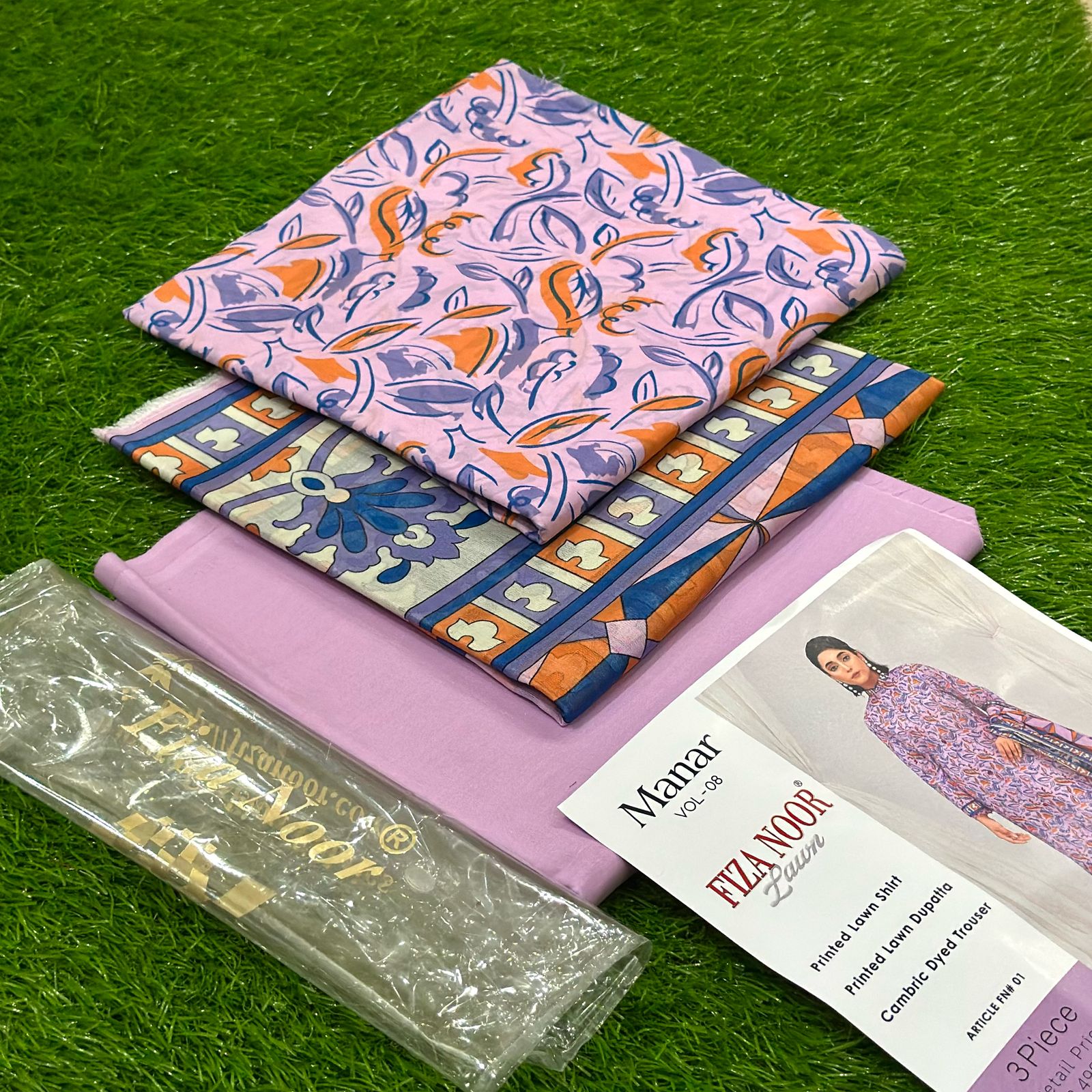 BRAND FIZA NOOR ORIGINAL LAWN SUIT