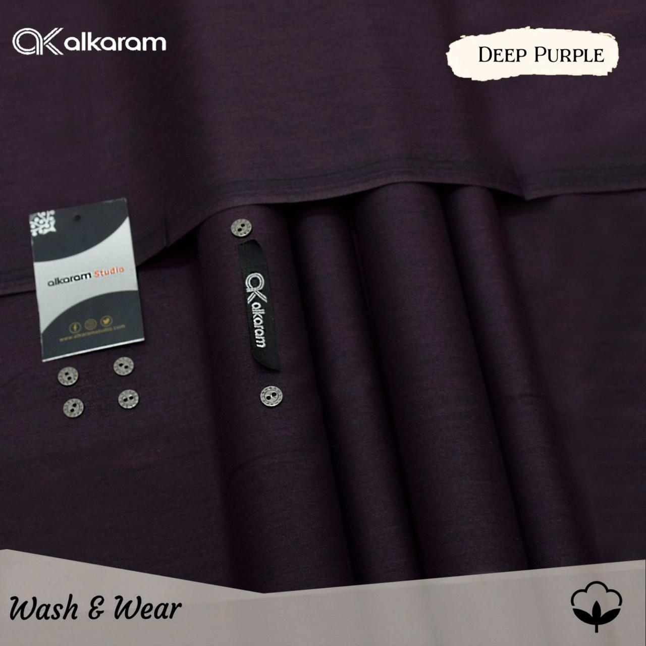 ALKARAM Luxury SOFT FABRIC wash&wear