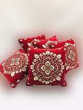 5 Pcs Velvet Cushion Covers Set