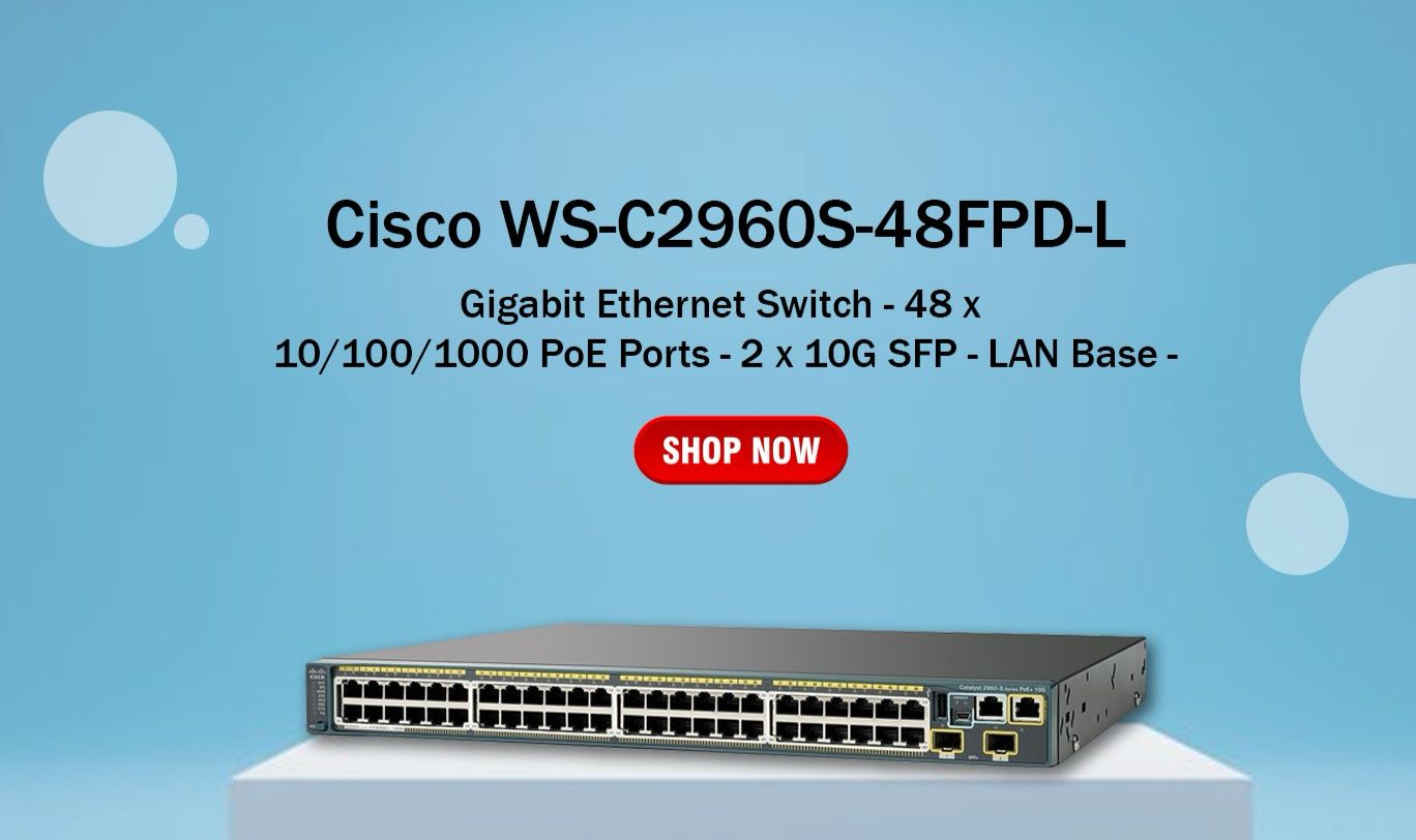 CISCO WS-C2960S-48FPD-L