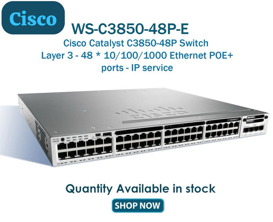 CISCO WS-C3850-48P-E