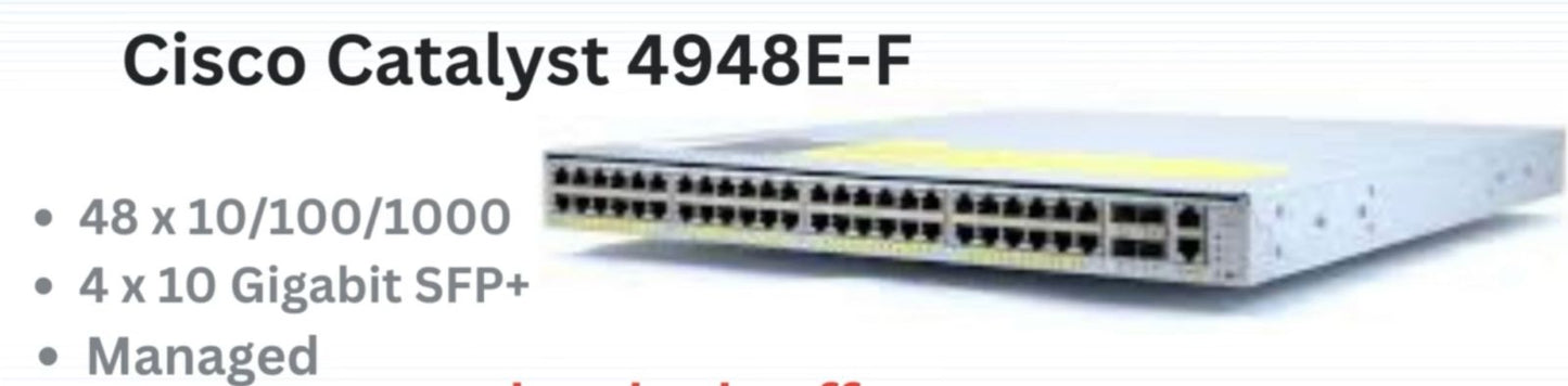 Cisco Catalyst 4948E-F