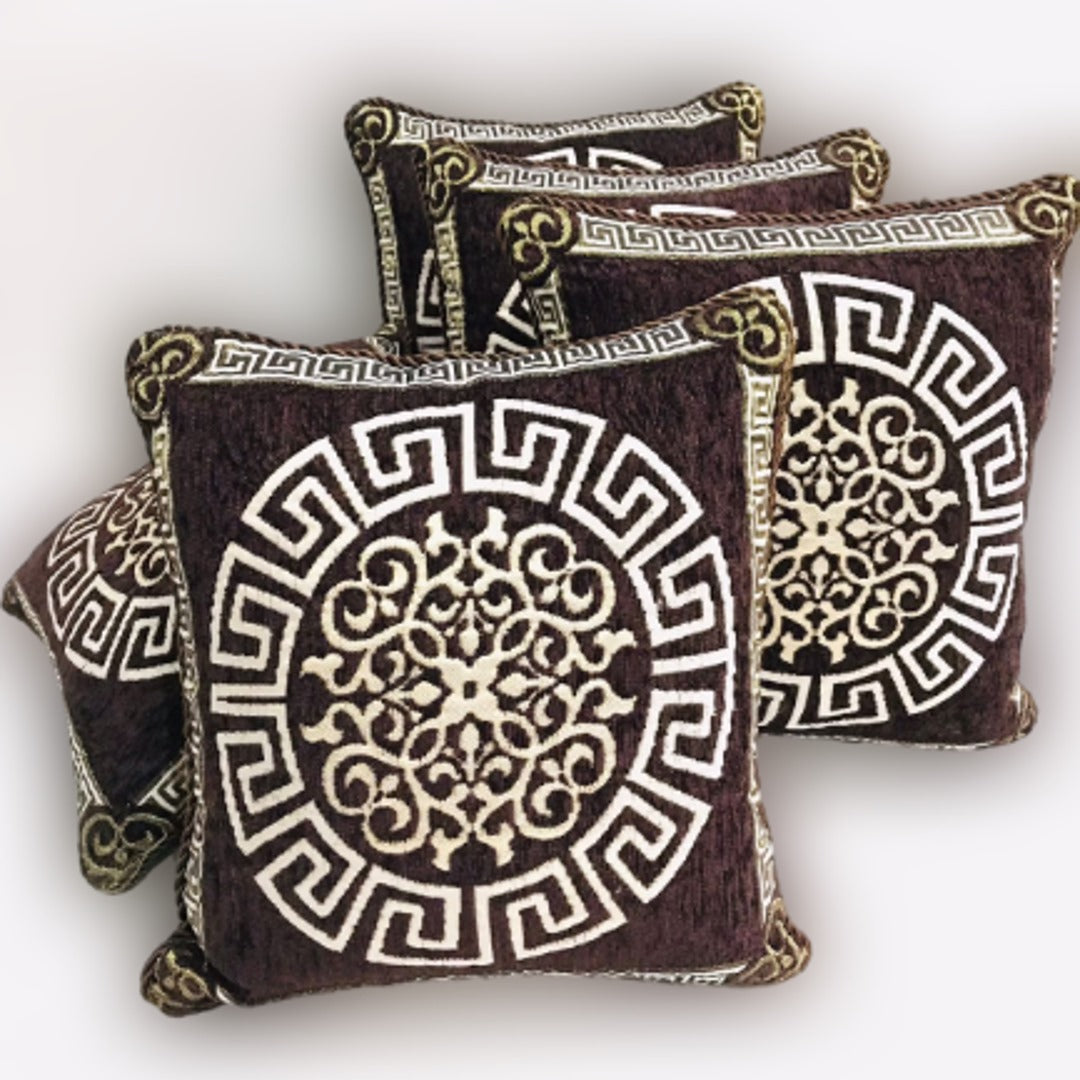 5 Pcs Velvet Cushion Covers Set