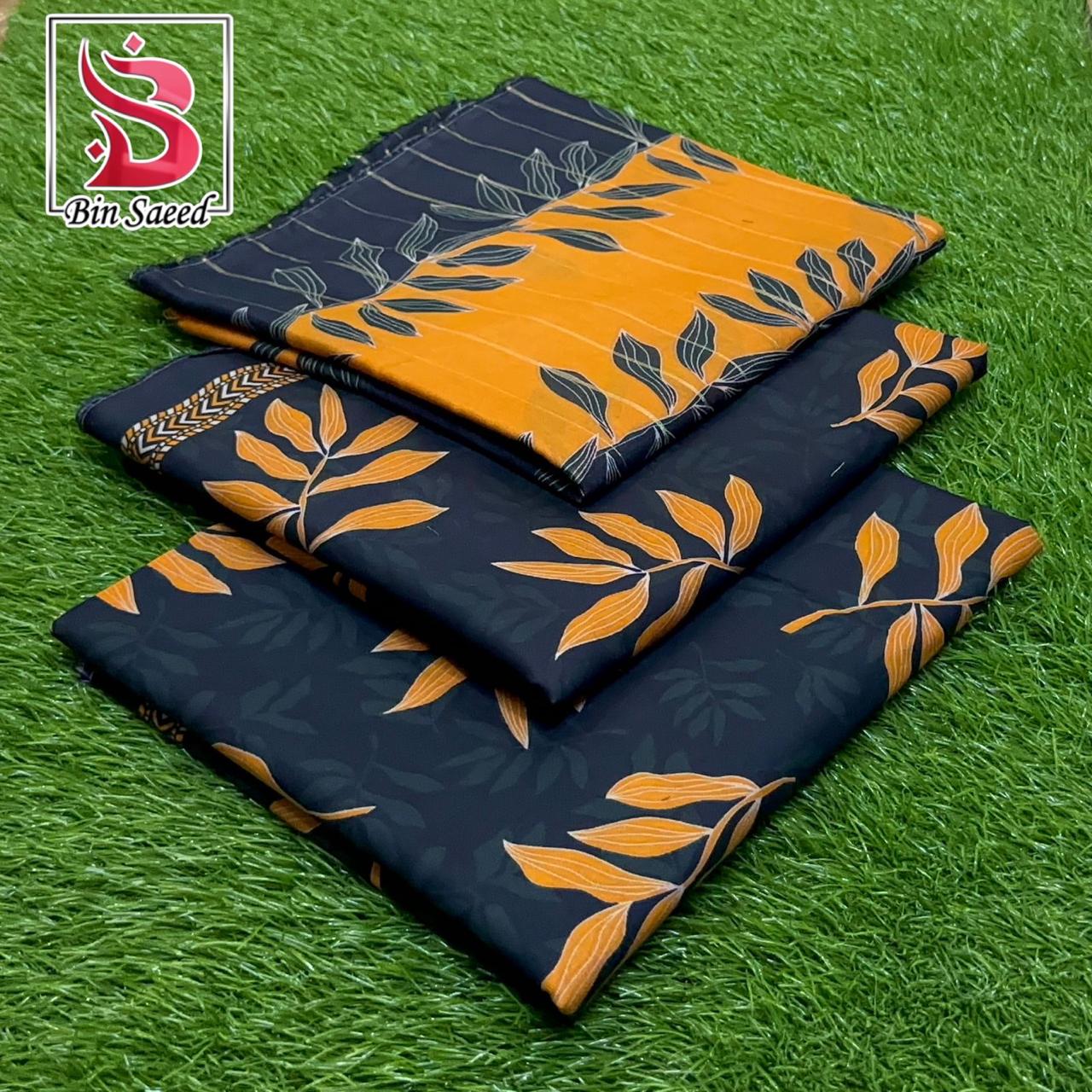 Bin Saeed Print Lawn Suit