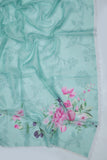 Air jet Doby LAWN Fabric 3Pc Aqua Suit