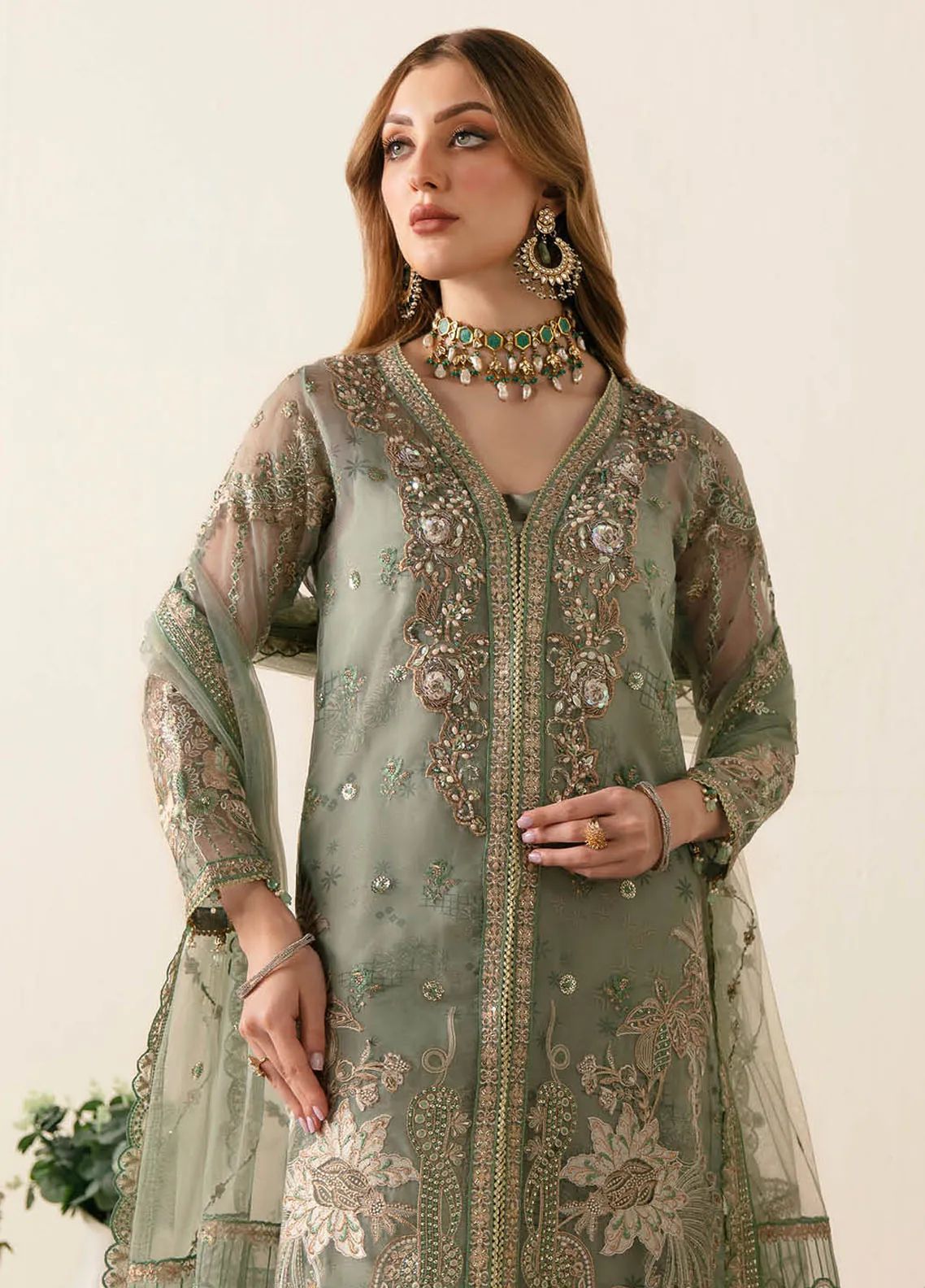 RAMSHA BRIDAL SUIT - ORGANZA 01