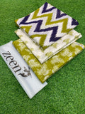 ZEEN LAWN 3P WITH ZARI & LAWN DUPPATA