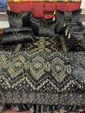 Luxury Fancy Bridal Quilt Cover Set 14 Pcs - 6