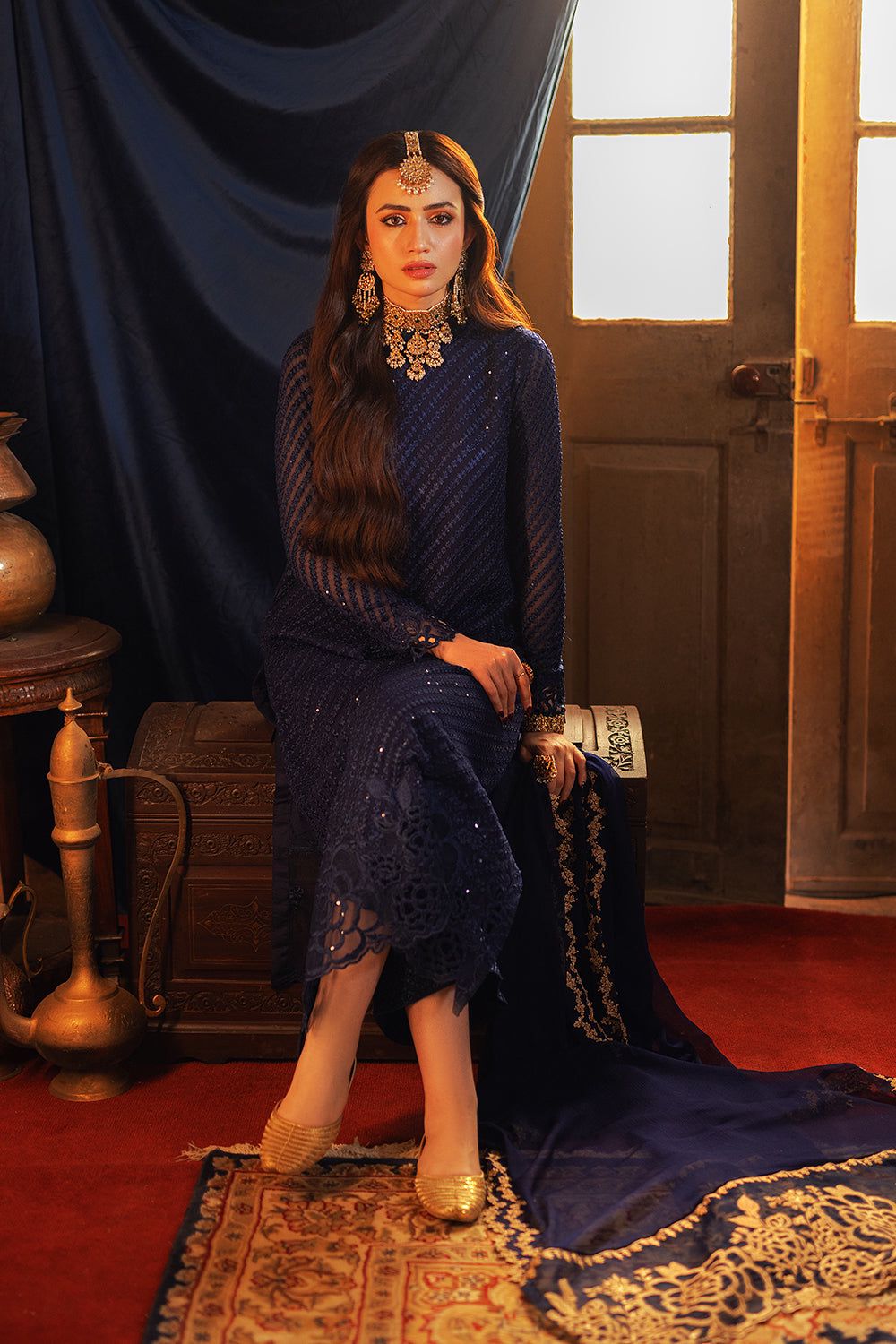 Navy Blue 3 Peice Suit BRAND...AZURE