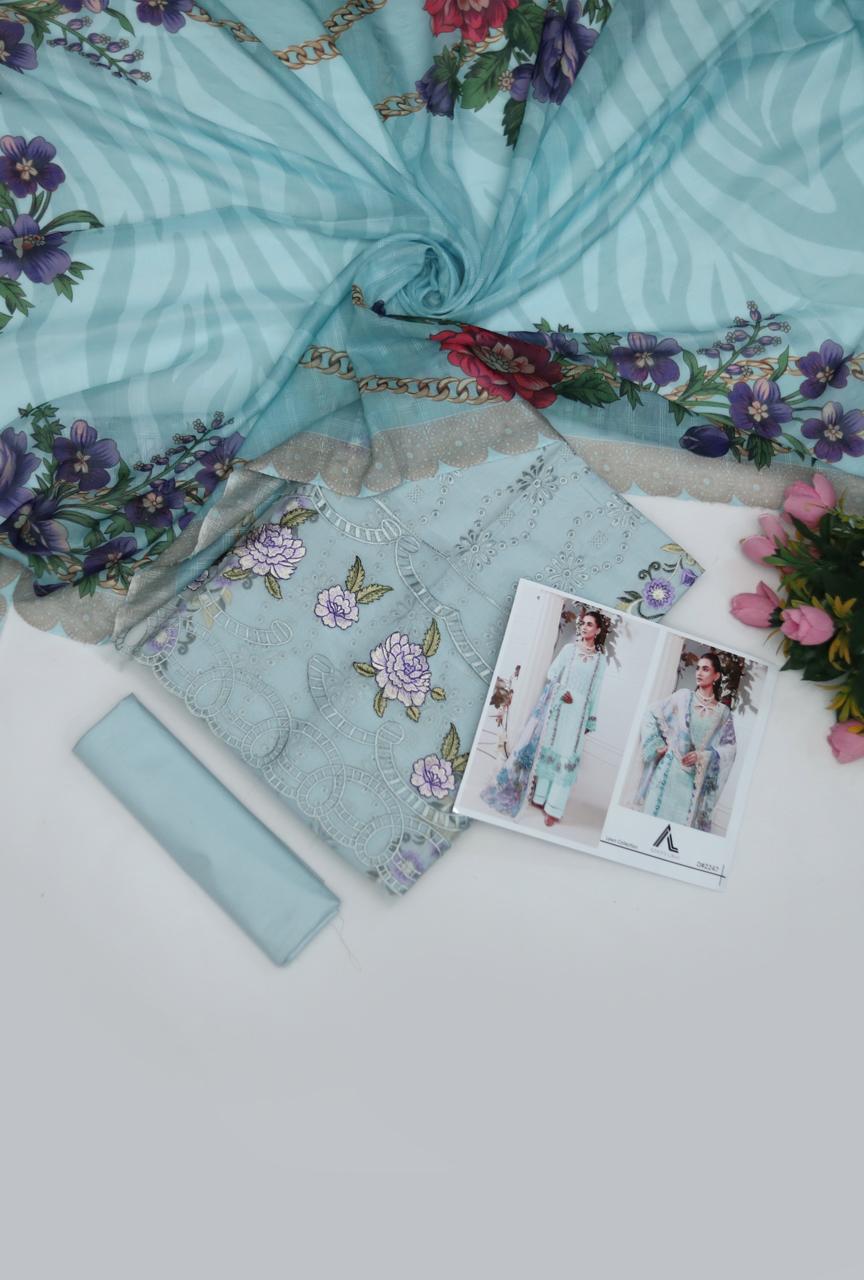 Maria-B  Lawn Hit Code Aqua Suit