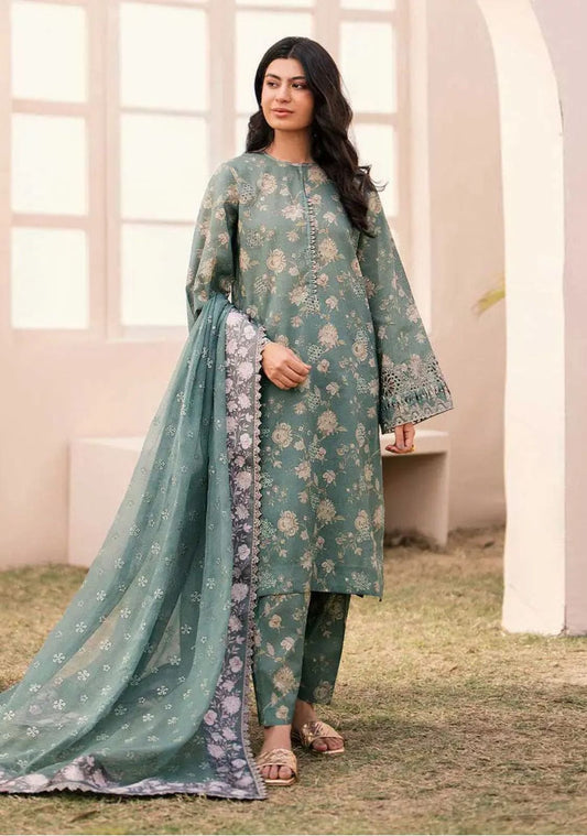 Embroidered Printed LAWN Suit -2