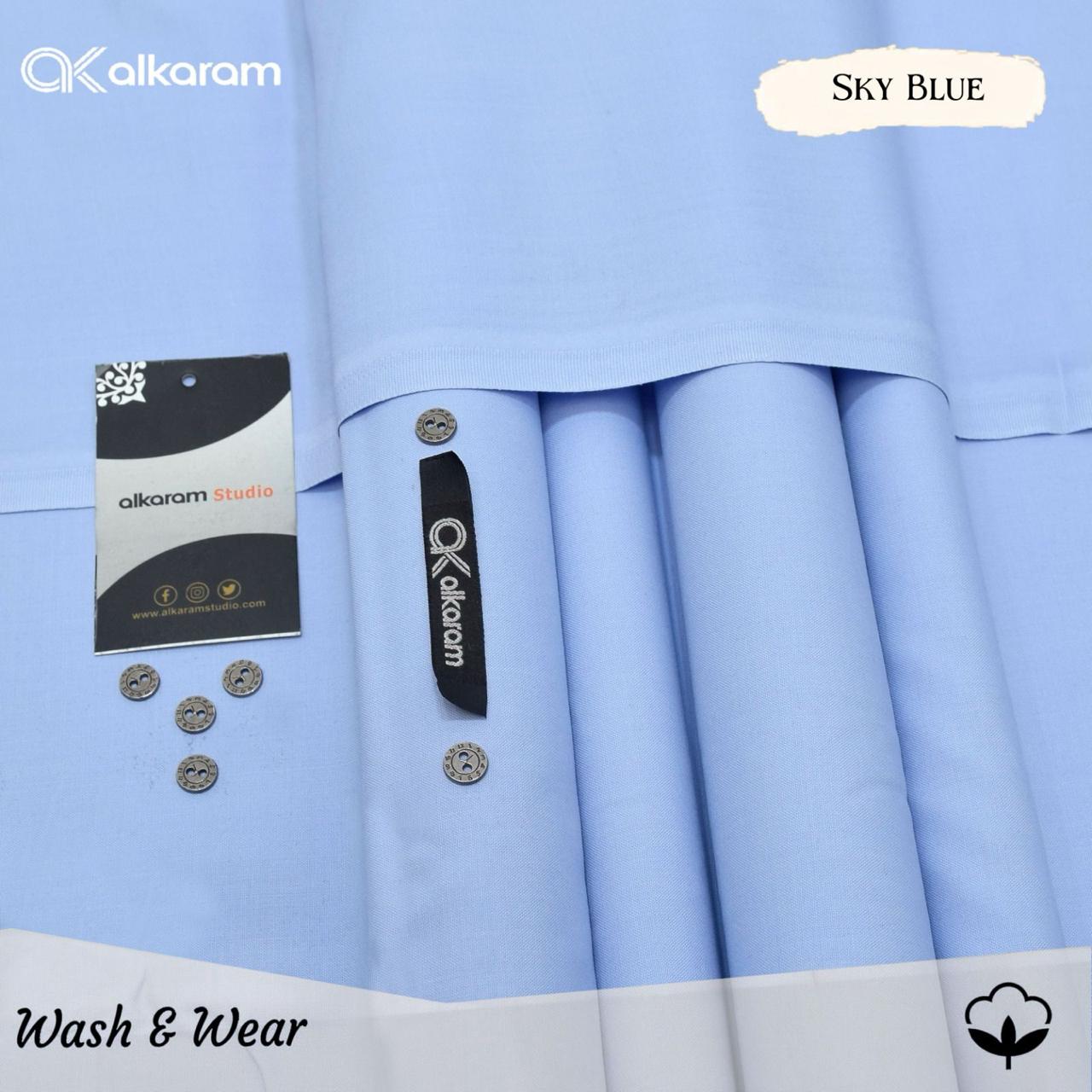 ALKARAM Luxury SOFT FABRIC wash&wear