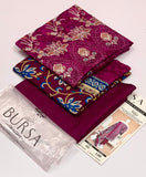 BURSA 💯 Orginal DAMAN BORING Embroidery 3pc Collection