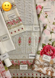 Embroidered Cotton Chicken Kari White Dress