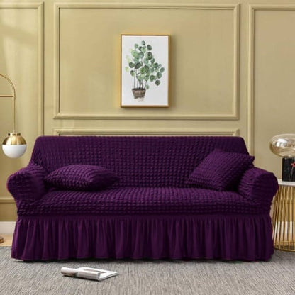 5 Setter Persian Style Jersey Sofa Fitted Covers Bubble Sofa Covers