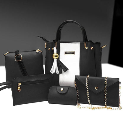 PU Leather Bag 5 Pcs Set - 3