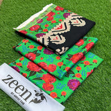 ZEEN LAWN 3P WITH ZARI & LAWN DUPPATA
