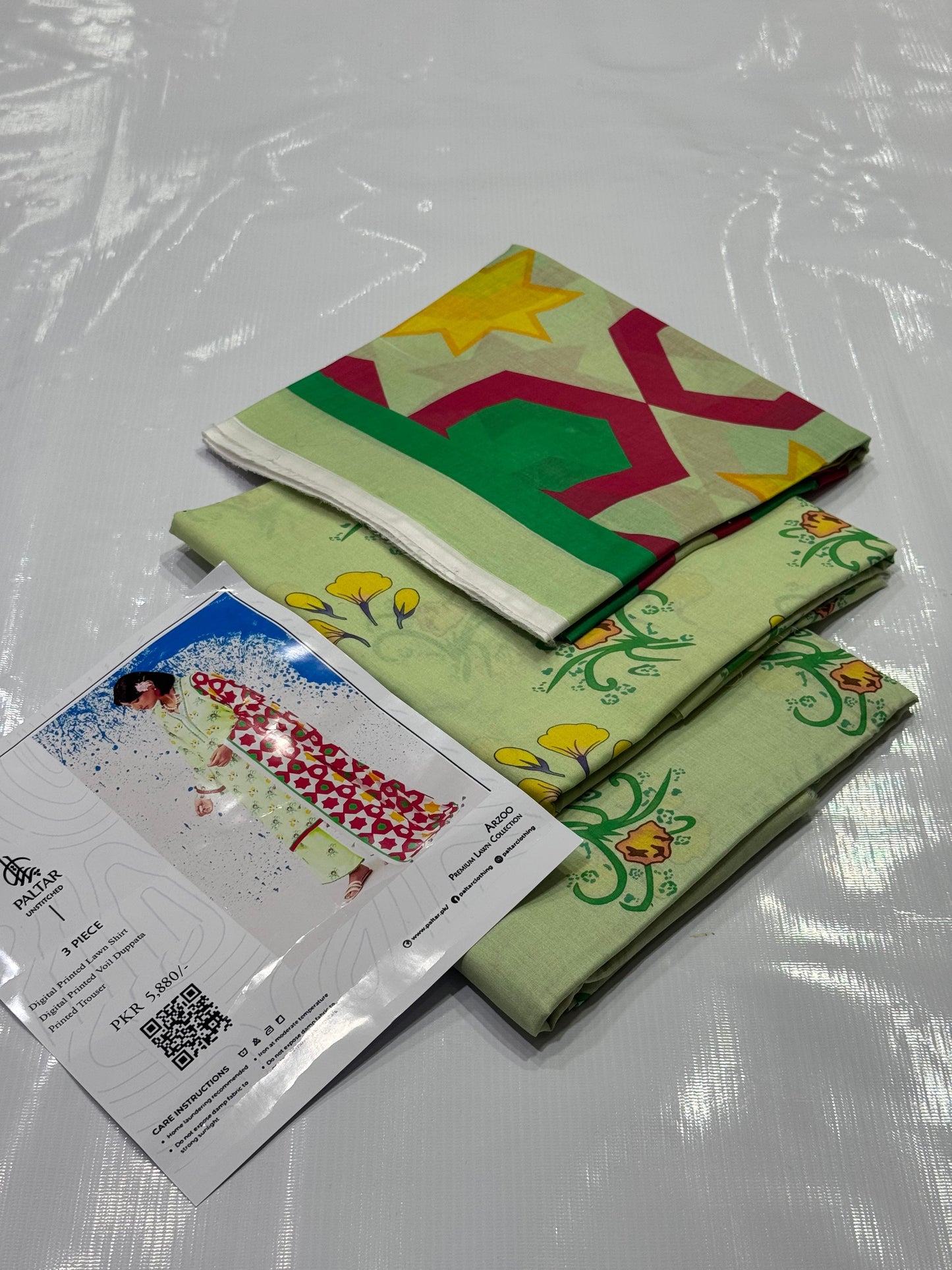 *PALTAR*Brand Printed 3pc Lawn Collection