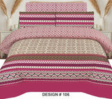 King Size Cotton Stuff Bedsheets Set