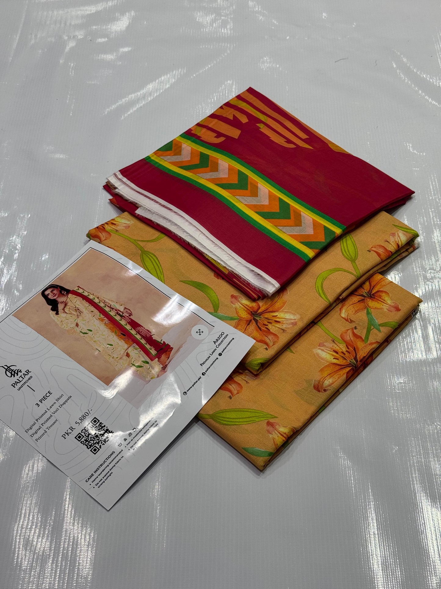 *PALTAR*Brand Printed 3pc Lawn Collection