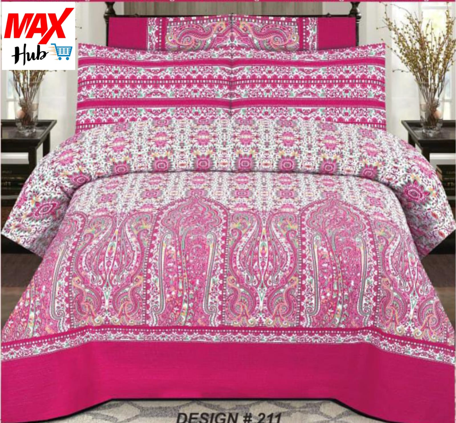Cotton King Bedsheet-11