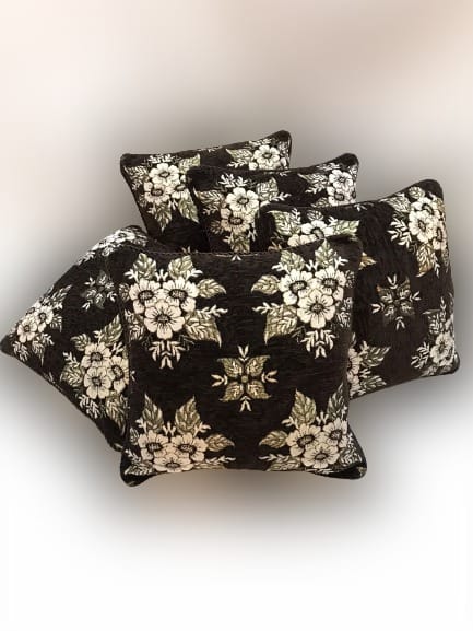 5 Pcs Velvet Cushion Covers Set