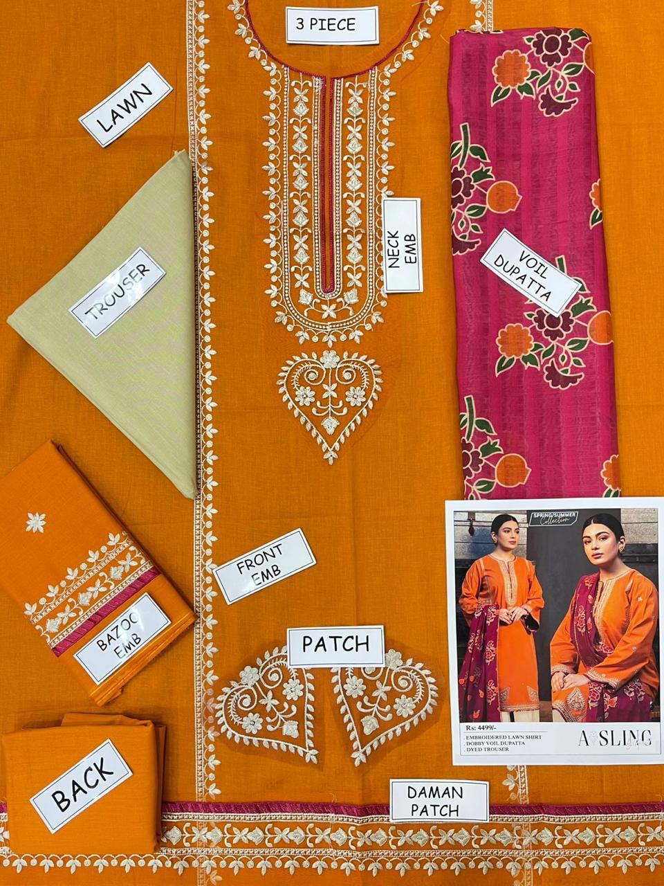 3PC EMB SUITS PREMIUM AIR-JET