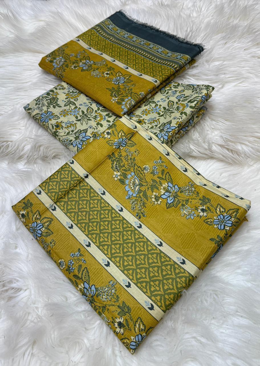Bin Saeed Print Lawn Suit