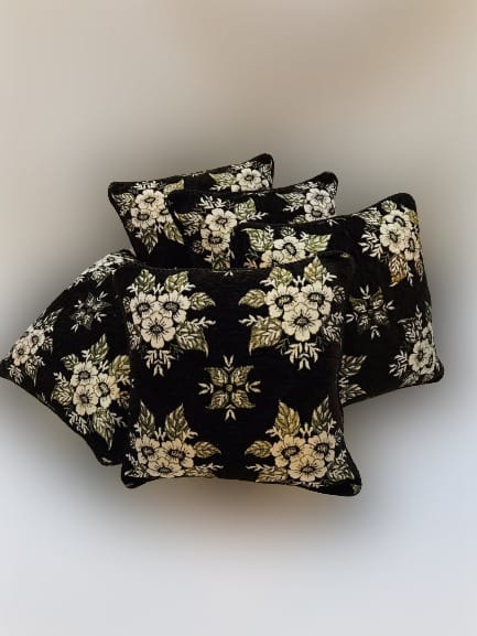 5 Pcs Velvet Cushion Covers Set