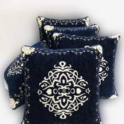 5 Pcs Velvet Cushion Covers Set