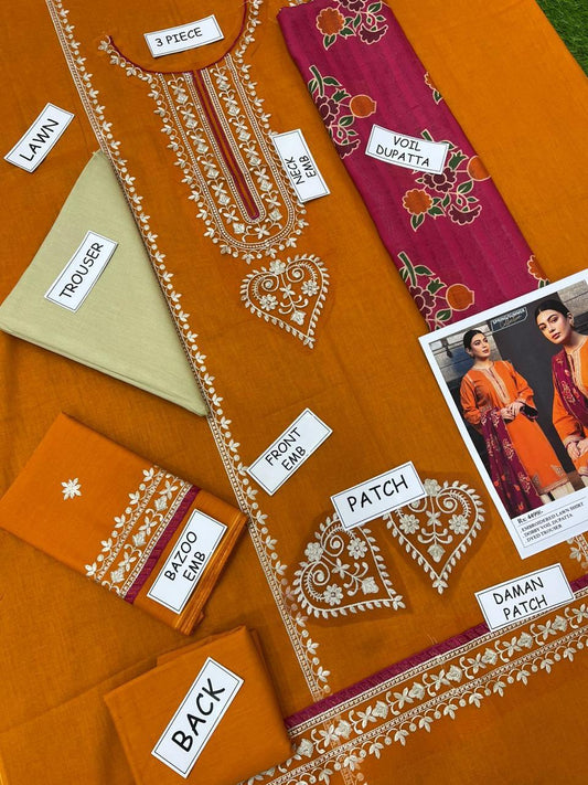 3PC EMB SUITS PREMIUM AIR-JET